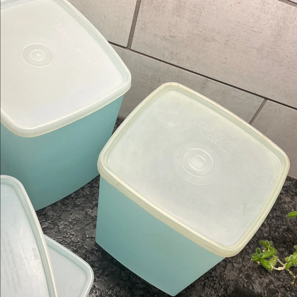 Airtight Blue Storage Container Set